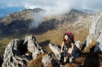 Giro ad anello del Monte Alben (9 novembre 08) - FOTOGALLERY